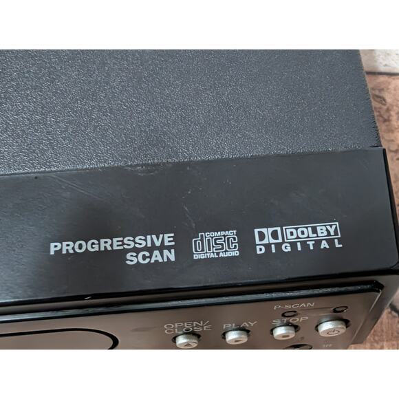 Magnavox CD DVD Player w/ All Cords DP100MW8B - A Tested & Works - No Remote - Picture 6 of 10